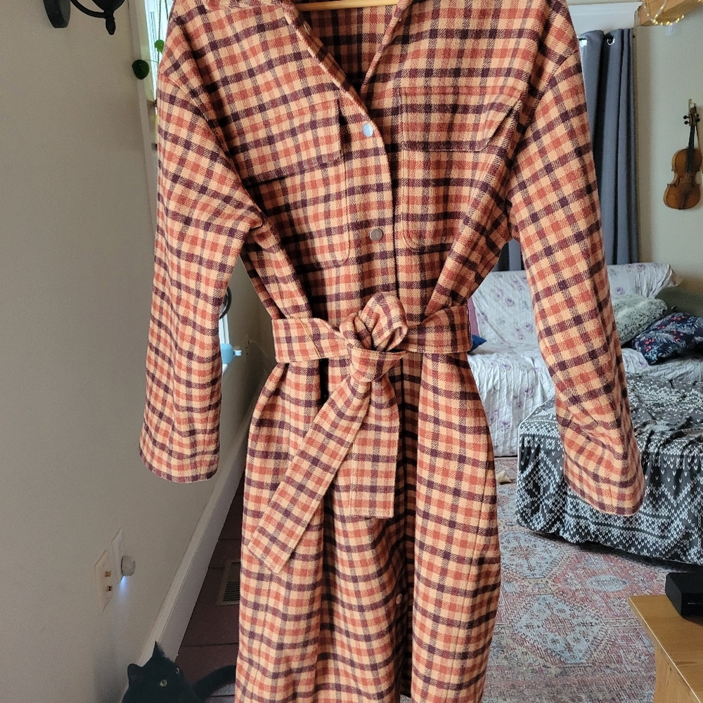 InWear plaid coat